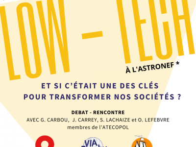 Low-tech , débat-rencontre